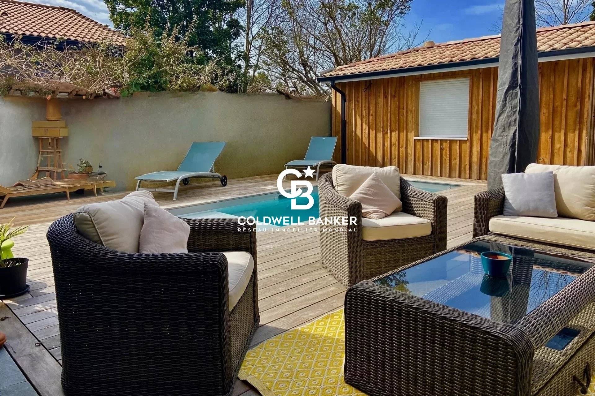 Maison familiale contemporaine avec piscine à vendre La Teste-de-Buch