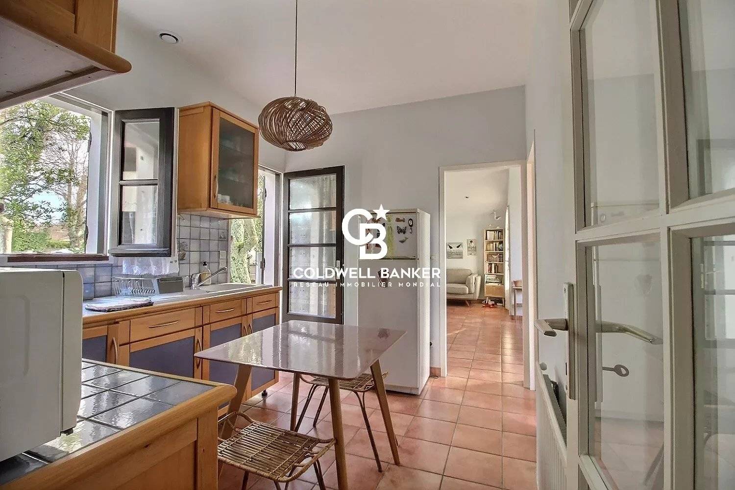 Villa néo basque rénovée quartier Falgouet à Andernos-les-Bains