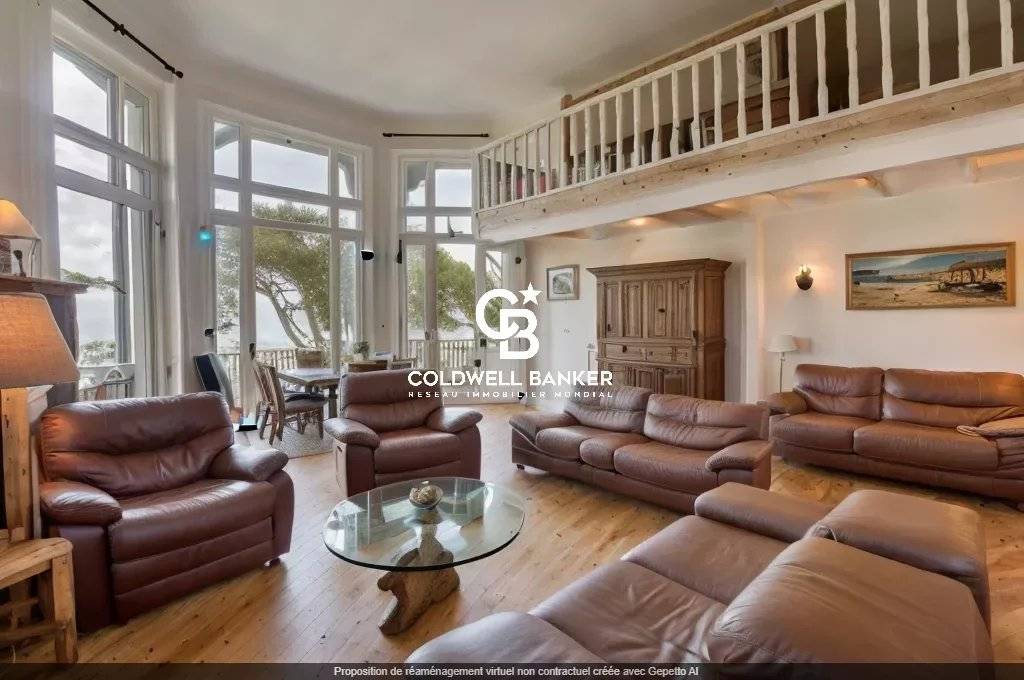 Appartement à vendre à Arcachon – T3 de prestige en première ligne avec vue bassin