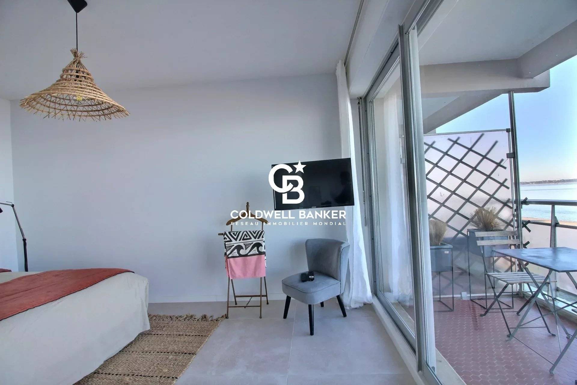 Élégant T3 rénové avec vue bassin à vendre quartier Pereire à Arcachon