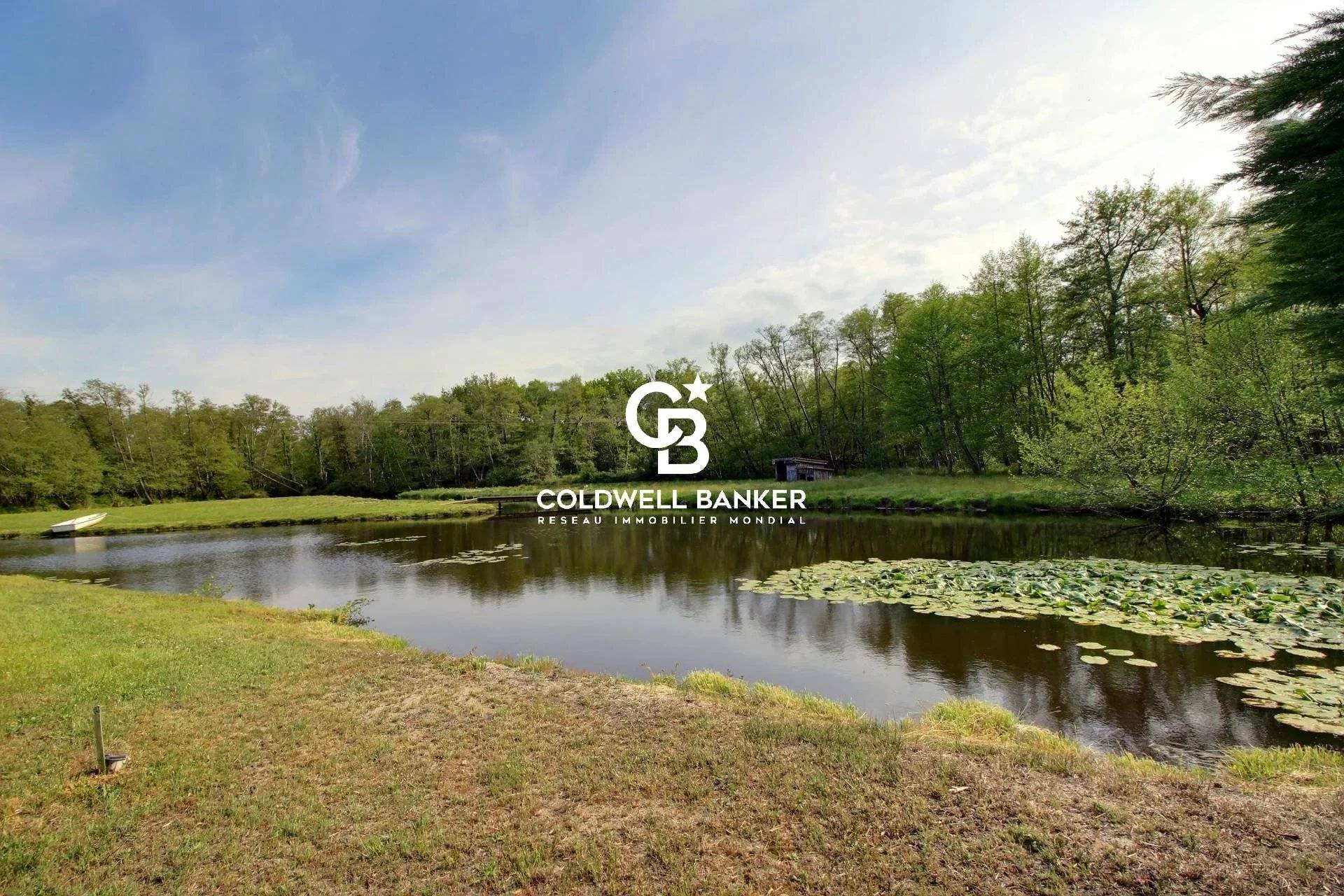 Propriété d'exception avec étang privatif à 30 minutes d'Arcachon