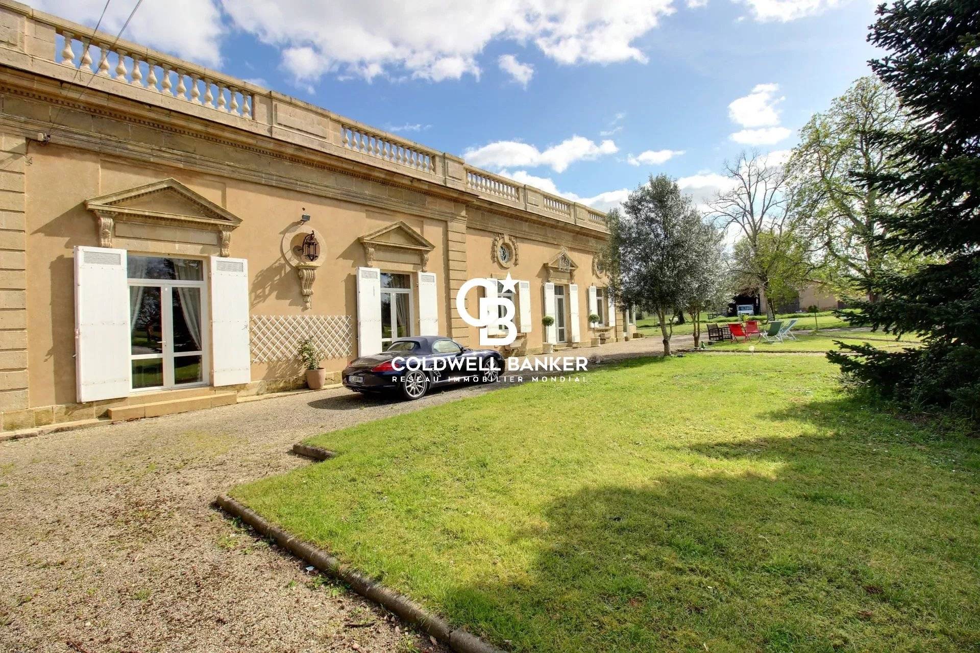 Élégante chartreuse du 18ème avec parc de 1,6 hectare Bazas - Proche Bordeaux