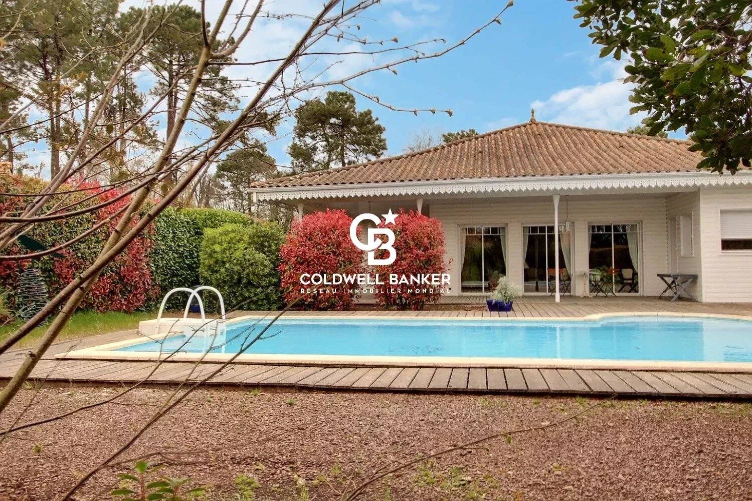 Spacieuse maison de plain-pied avec piscine - Andernos Quartier Moulin du Betey