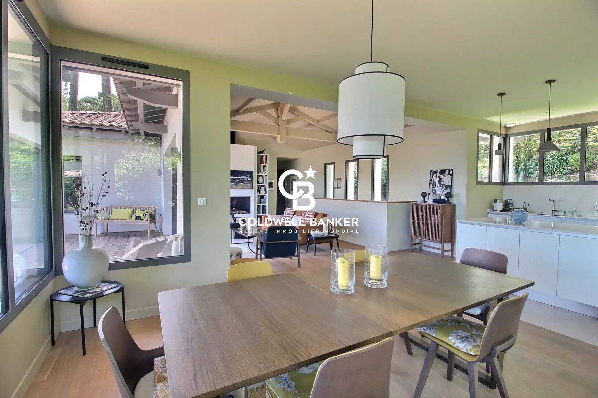 Authentique villa Gaume avec dépendance et vue Bassin au Pyla