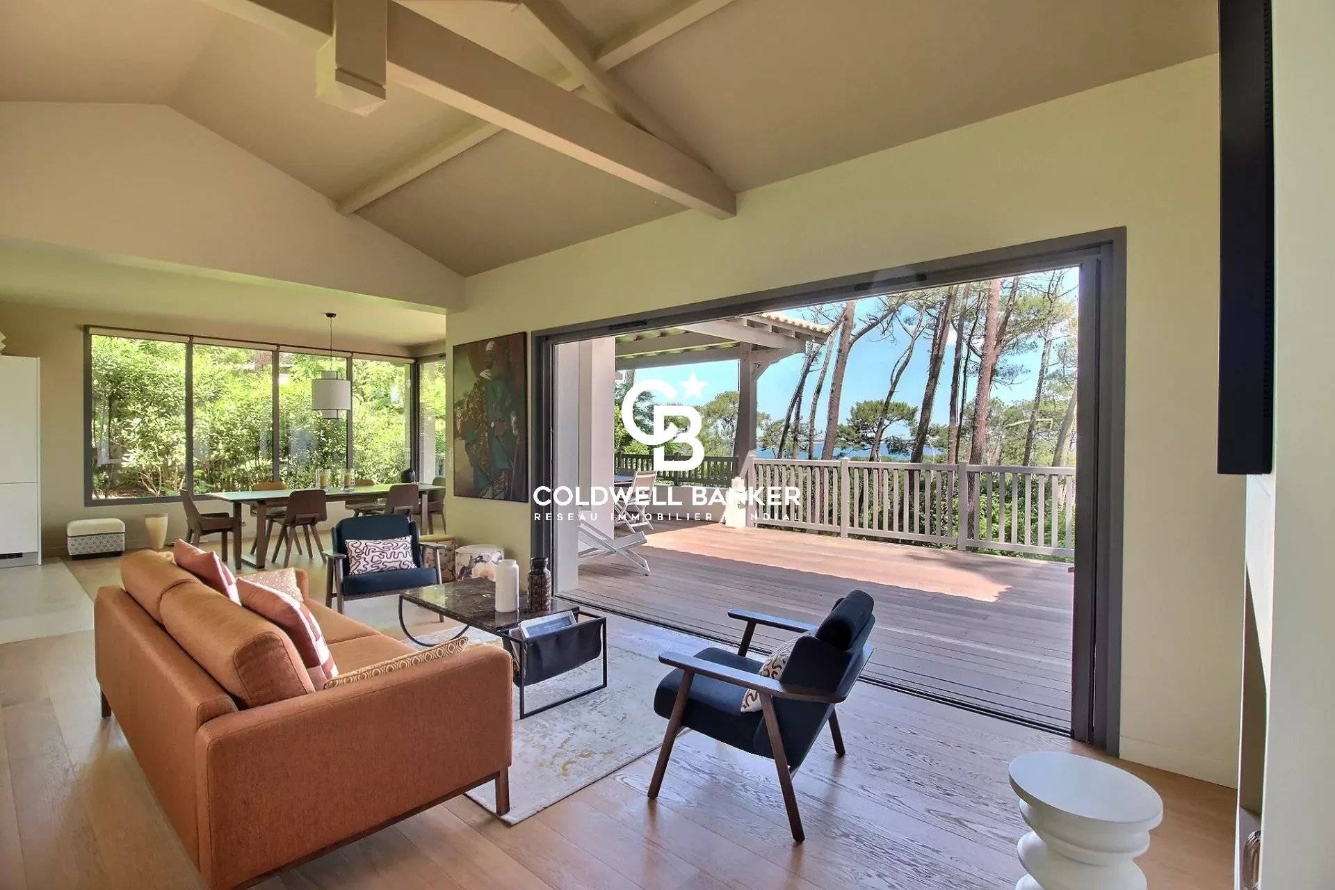 Authentique villa Gaume avec dépendance et vue Bassin au Pyla