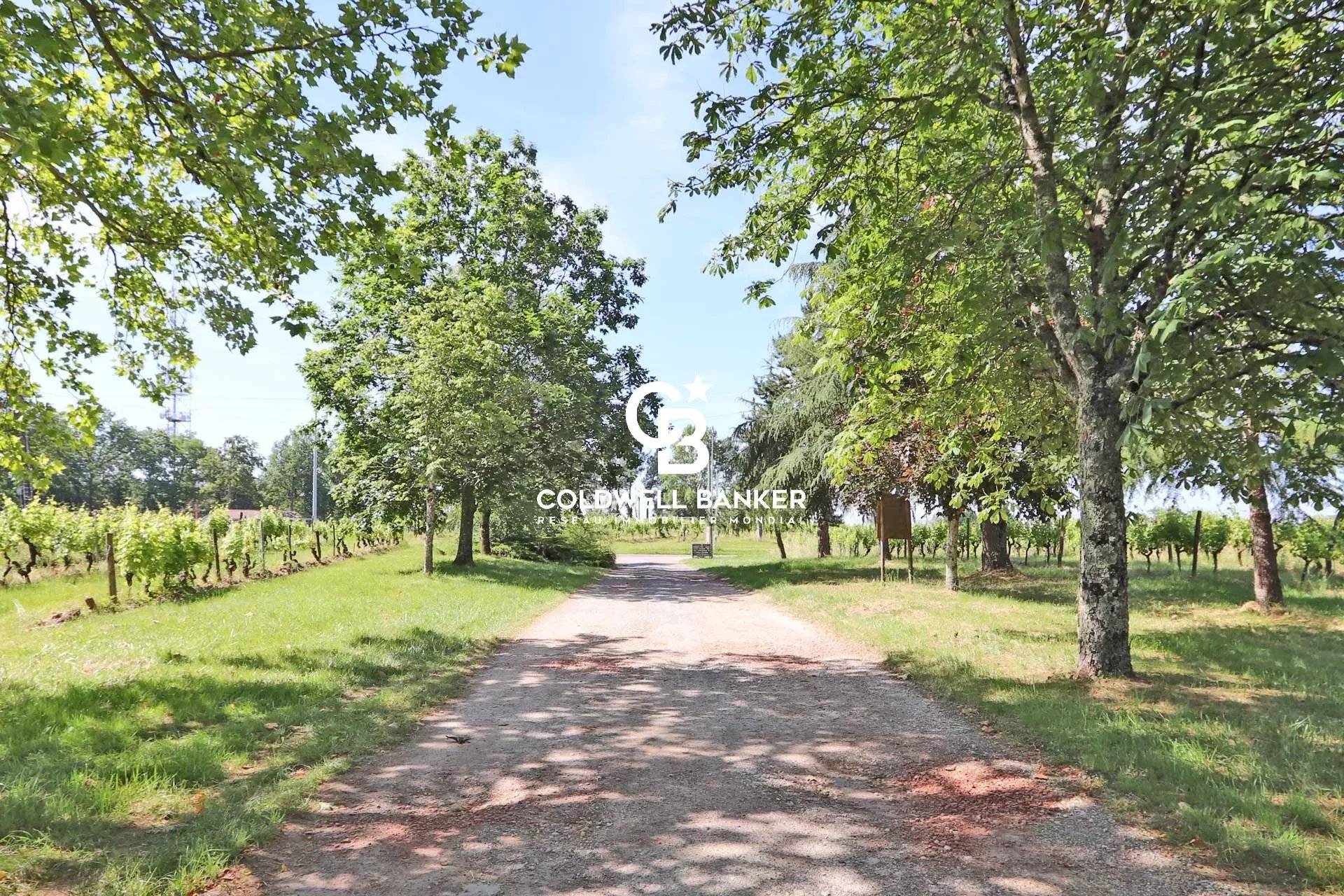 Propriété viticole à vendre à Monbazillac - 50 hectares en bio, vue panoramique et chai équipé