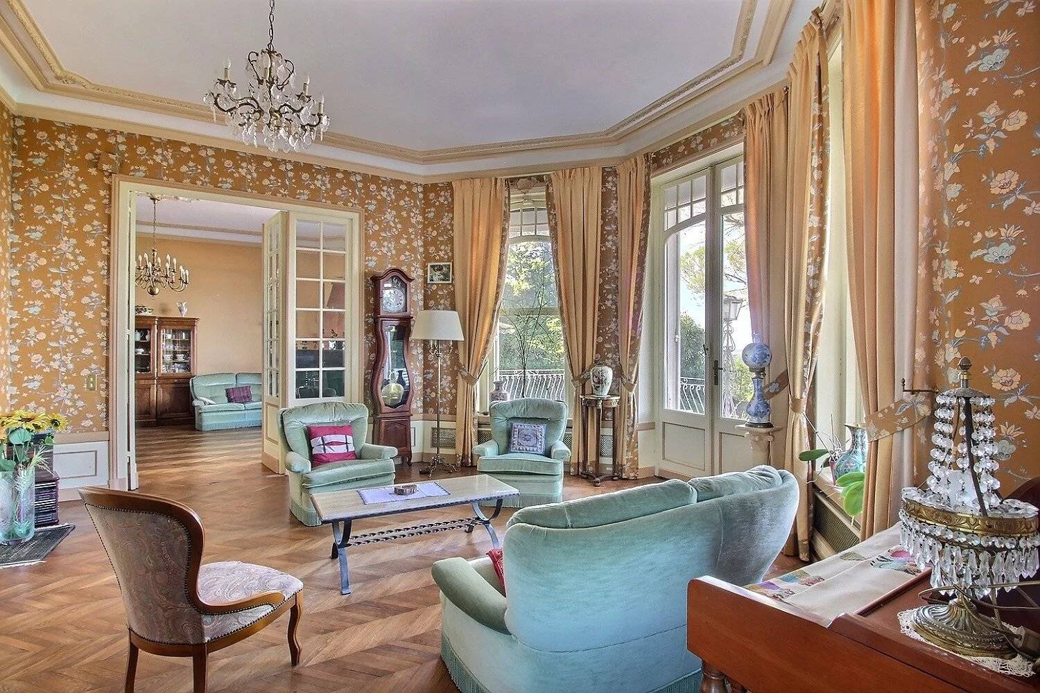 Appartement à vendre Arcachon Ville d'Hiver - vue Bassin, jardin privatif et garage double