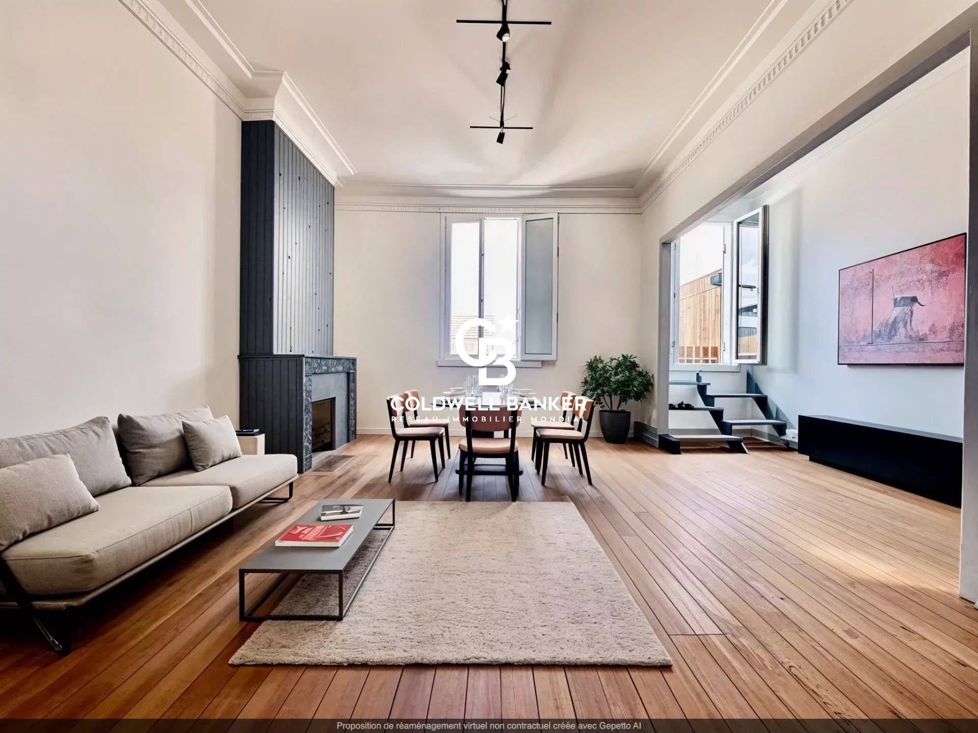 Appartement à vendre Andernos – loft en duplex avec terrasse dans l’hyper centre