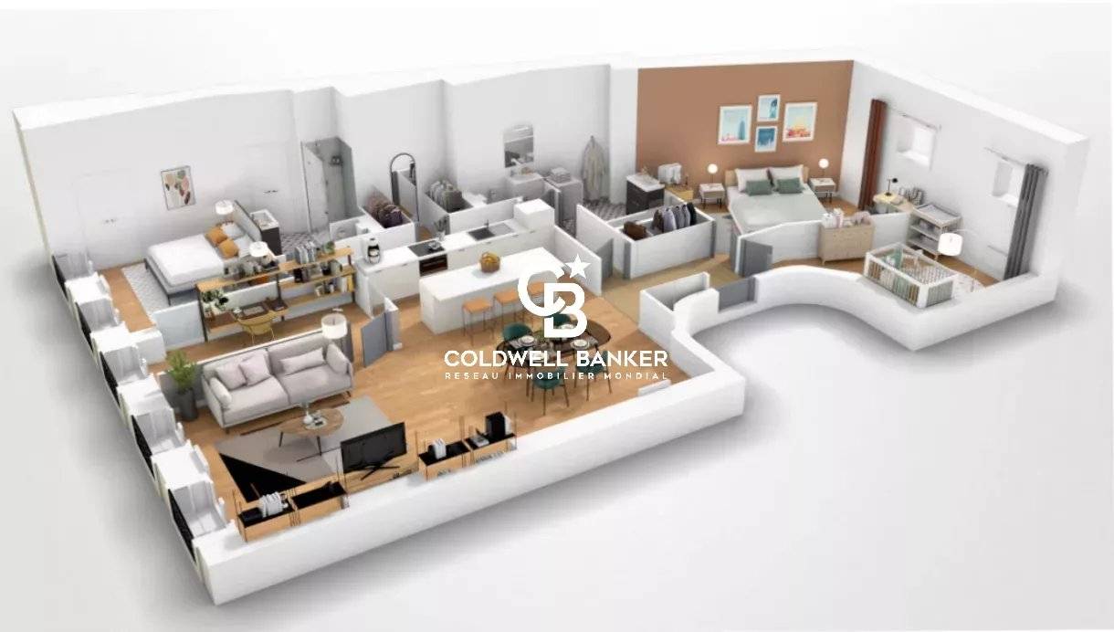 Appartement à vendre Bordeaux Palais Gallien - T5 rénové avec charme et luminosité