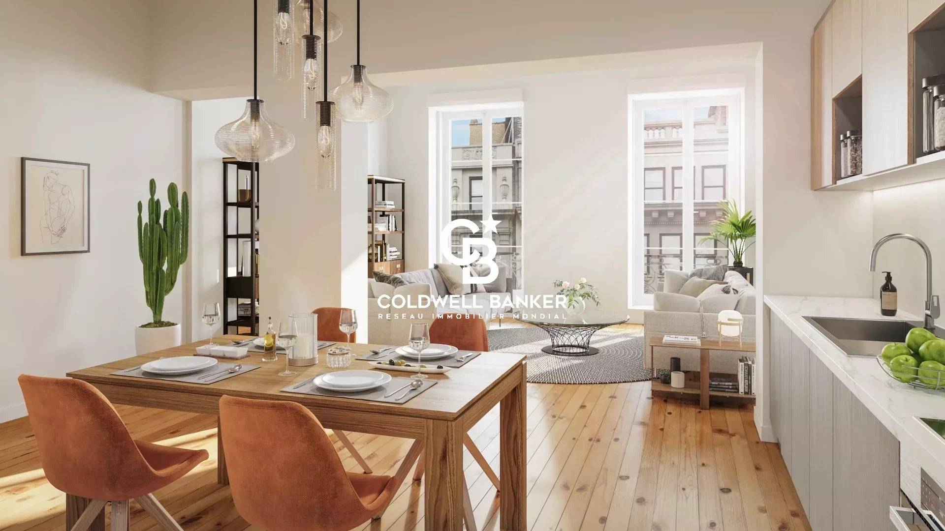 Appartement à vendre Bordeaux Palais Gallien - T5 rénové avec charme et luminosité