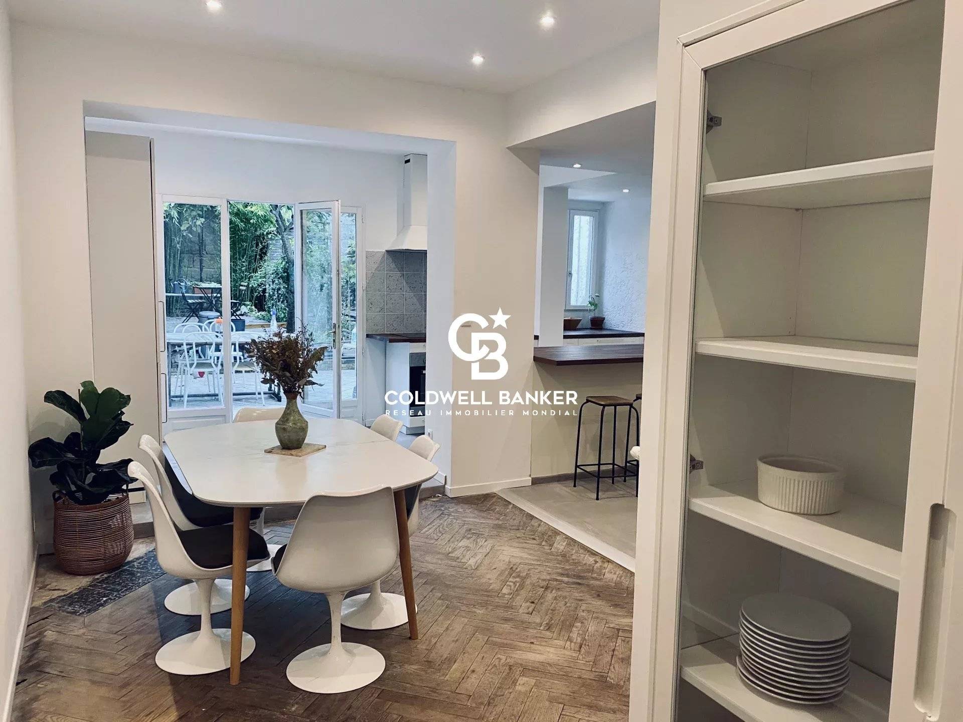 Maison de caractère à vendre Bordeaux Sacré-Cœur - rénovée, 5 chambres, jardin