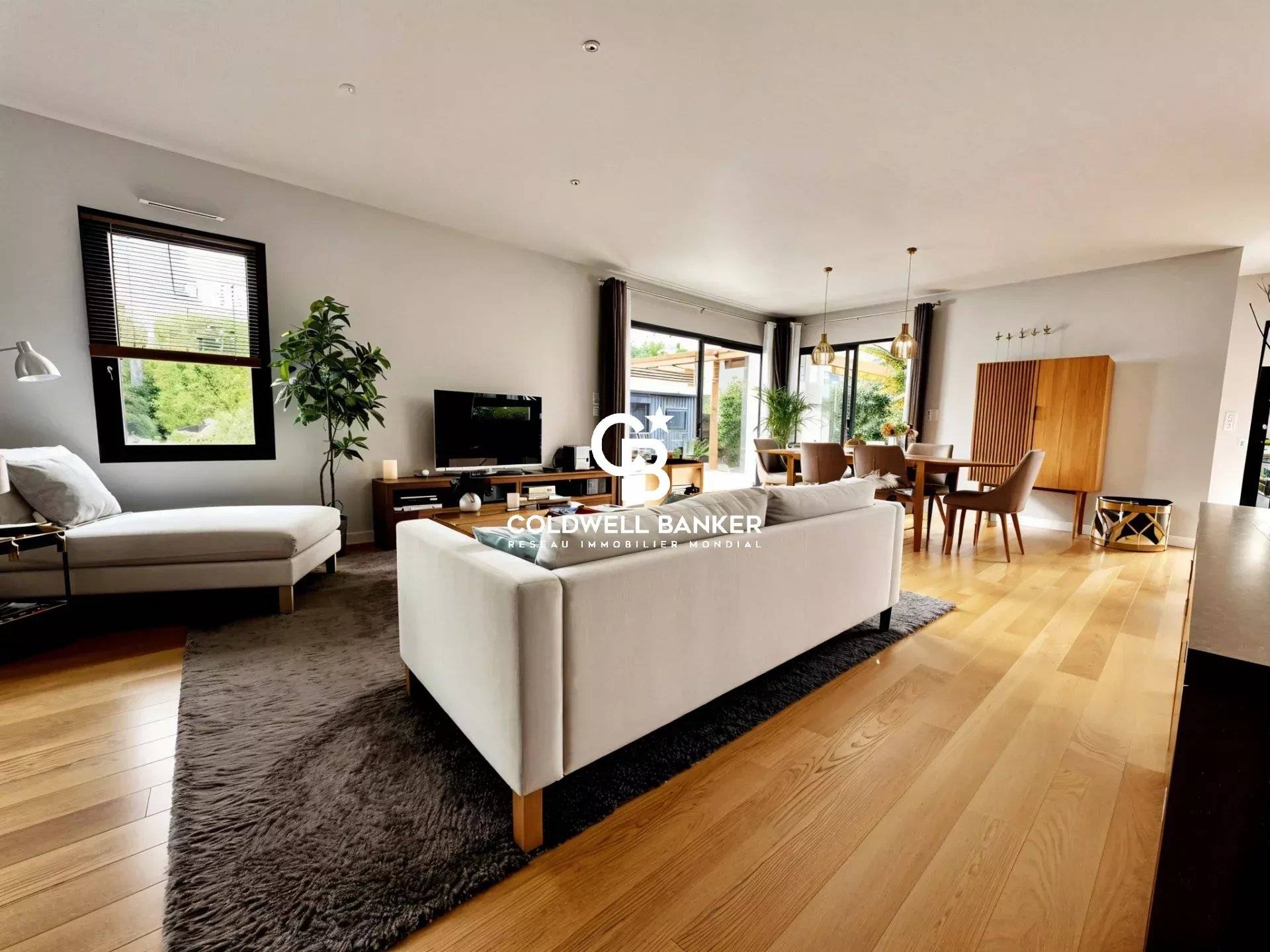 Maison à vendre à Andernos-les-Bains - contemporaine 3 chambres avec terrasses et jardin paysagé