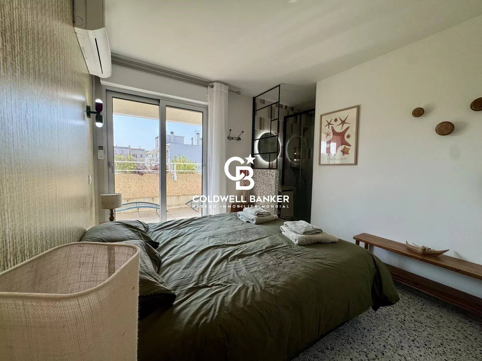 Appartement à vendre Arcachon - première ligne vue bassin panoramique avec terrasses et parking