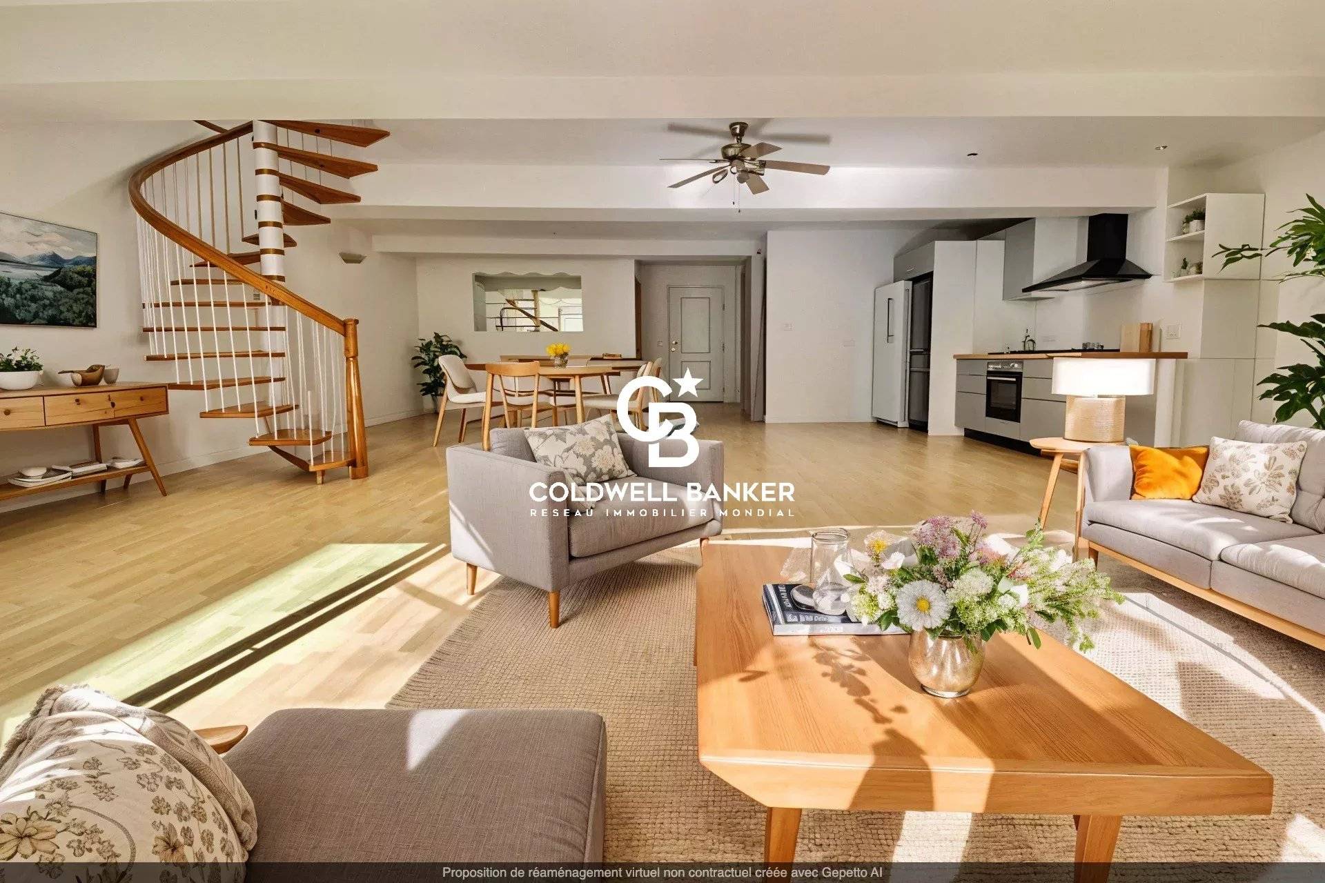 Appartement à vendre à Bordeaux Chartrons – 3 chambres avec terrasse, garage et cave