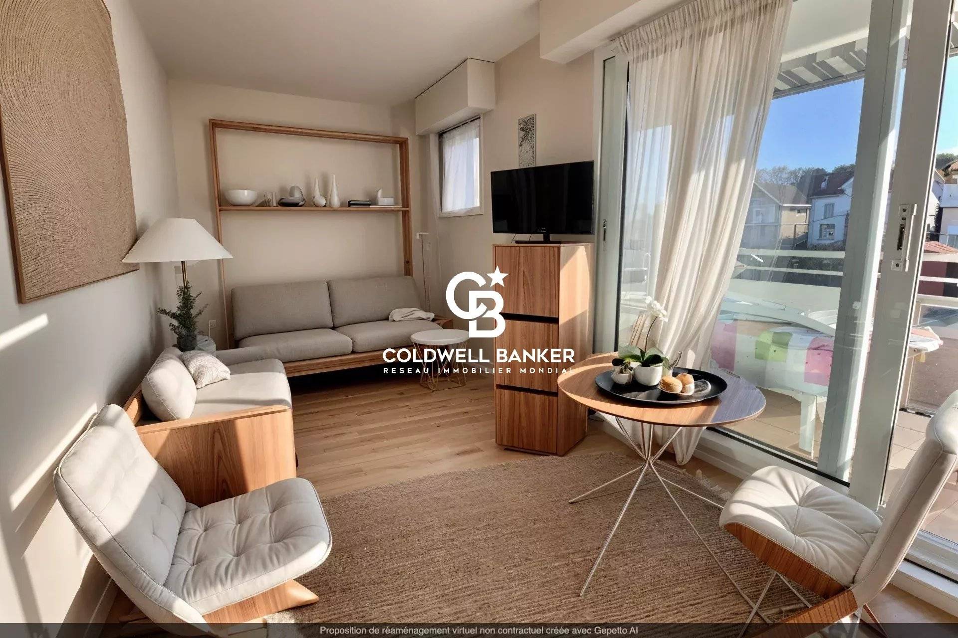 Appartement à vendre Arcachon – balcon, ascenseur et parking à 100 m de la plage