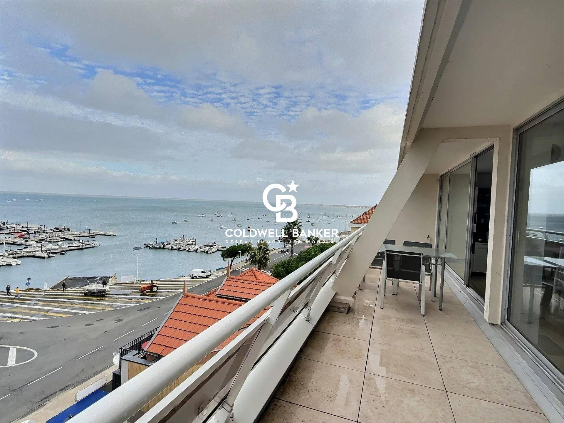 Appartement à vendre Arcachon – vue panoramique sur le Bassin, 2 chambres et terrasse en première ligne
