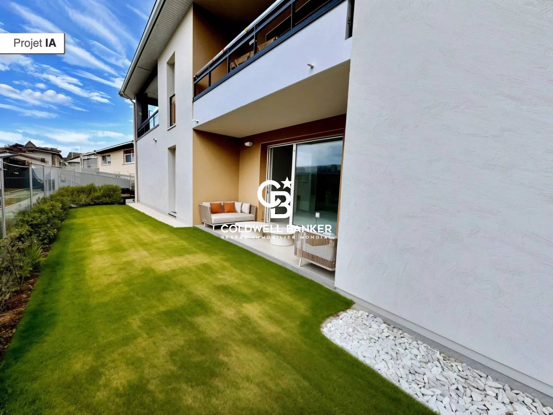 Appartement à vendre Audenge – T2 en rez-de-chaussée avec jardin, terrasse et parking