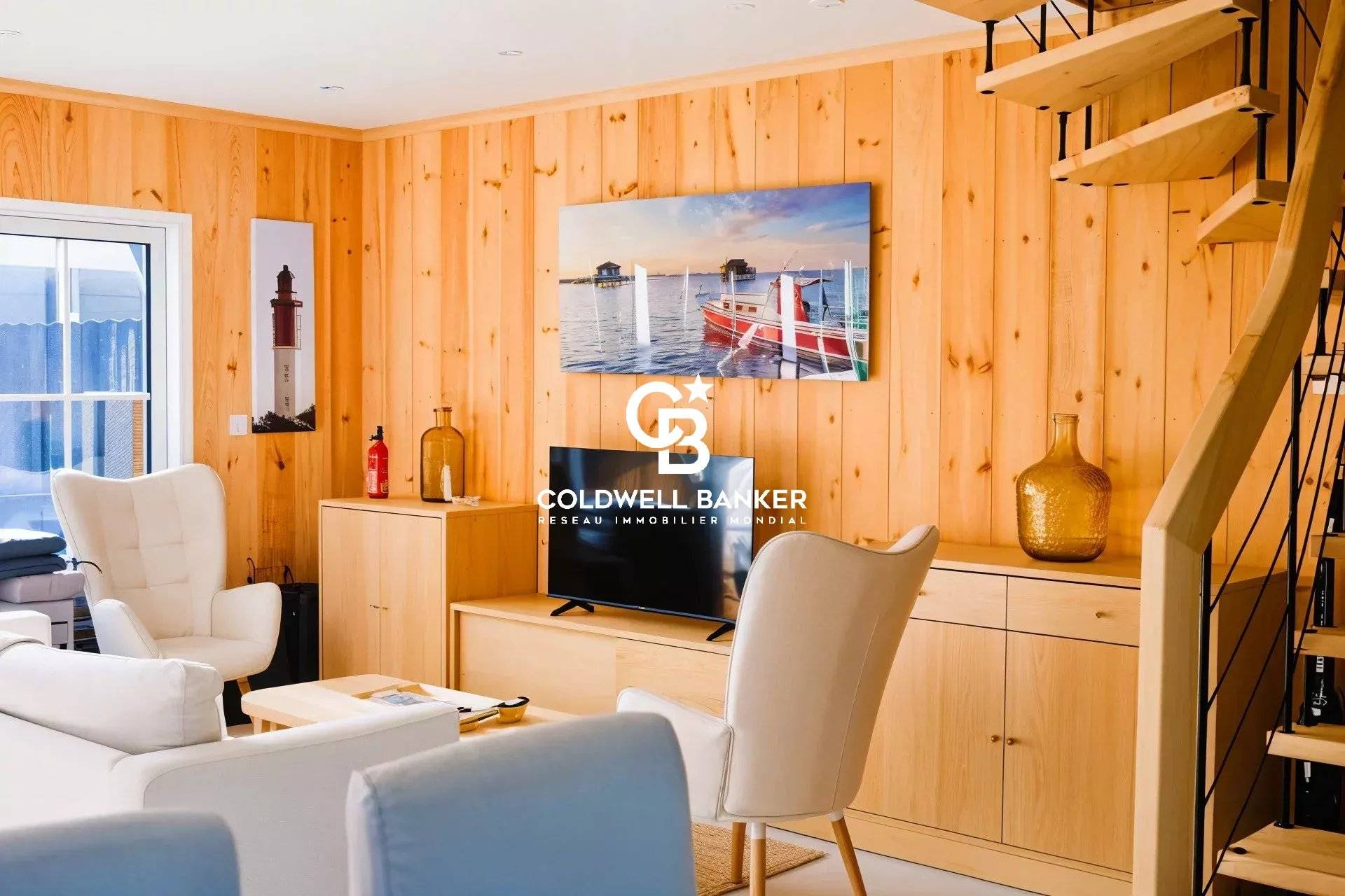 Maison à vendre Cap Ferret - villa en bois proche océan