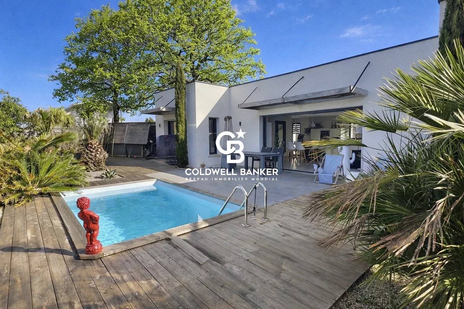 Maison à vendre Gujan-Mestras - villa moderne plain-pied 3 chambres piscine garage