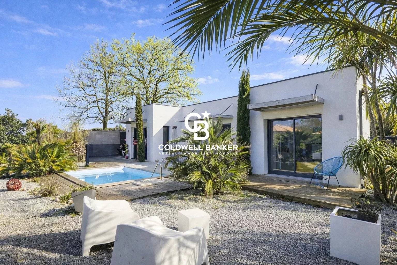 Maison à vendre Gujan-Mestras - villa moderne plain-pied 3 chambres piscine garage