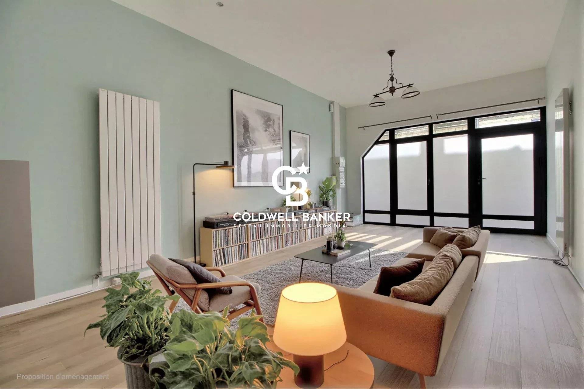 Appartement à vendre Bordeaux Chartrons - t1 rénové entrée indépendante calme