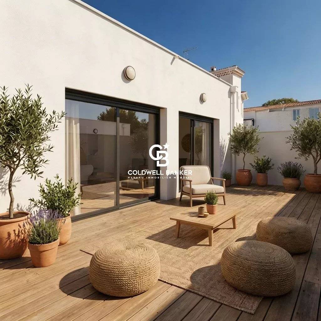 Maison à vendre Bègles - contemporaine plain-pied récente avec 2 suites et terrasses