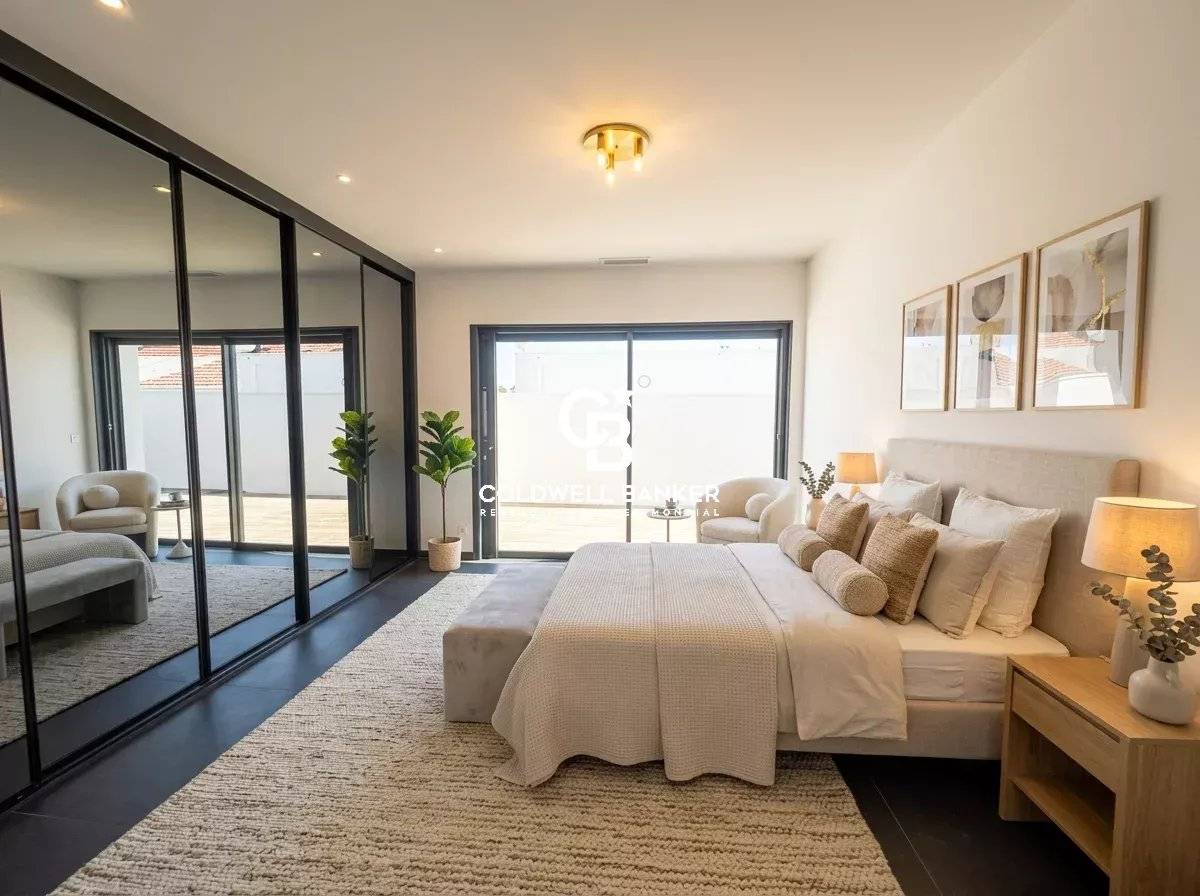 Maison à vendre Bègles - contemporaine plain-pied récente avec 2 suites et terrasses