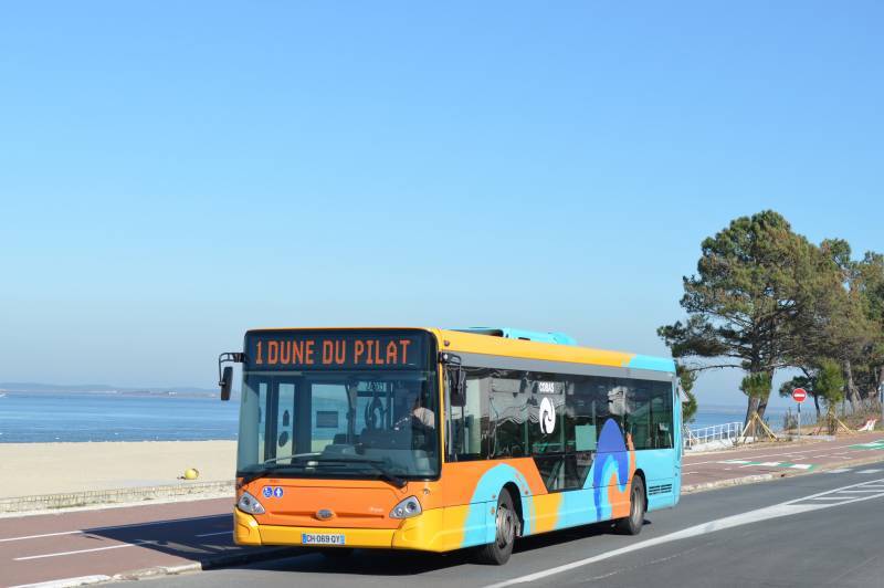 Urban transport in the Bassin d’Arcachon Bus baia
