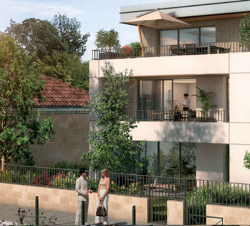 Programme immobilier neuf - Nouvel'air - BORDEAUX SAINT AUGUSTIN