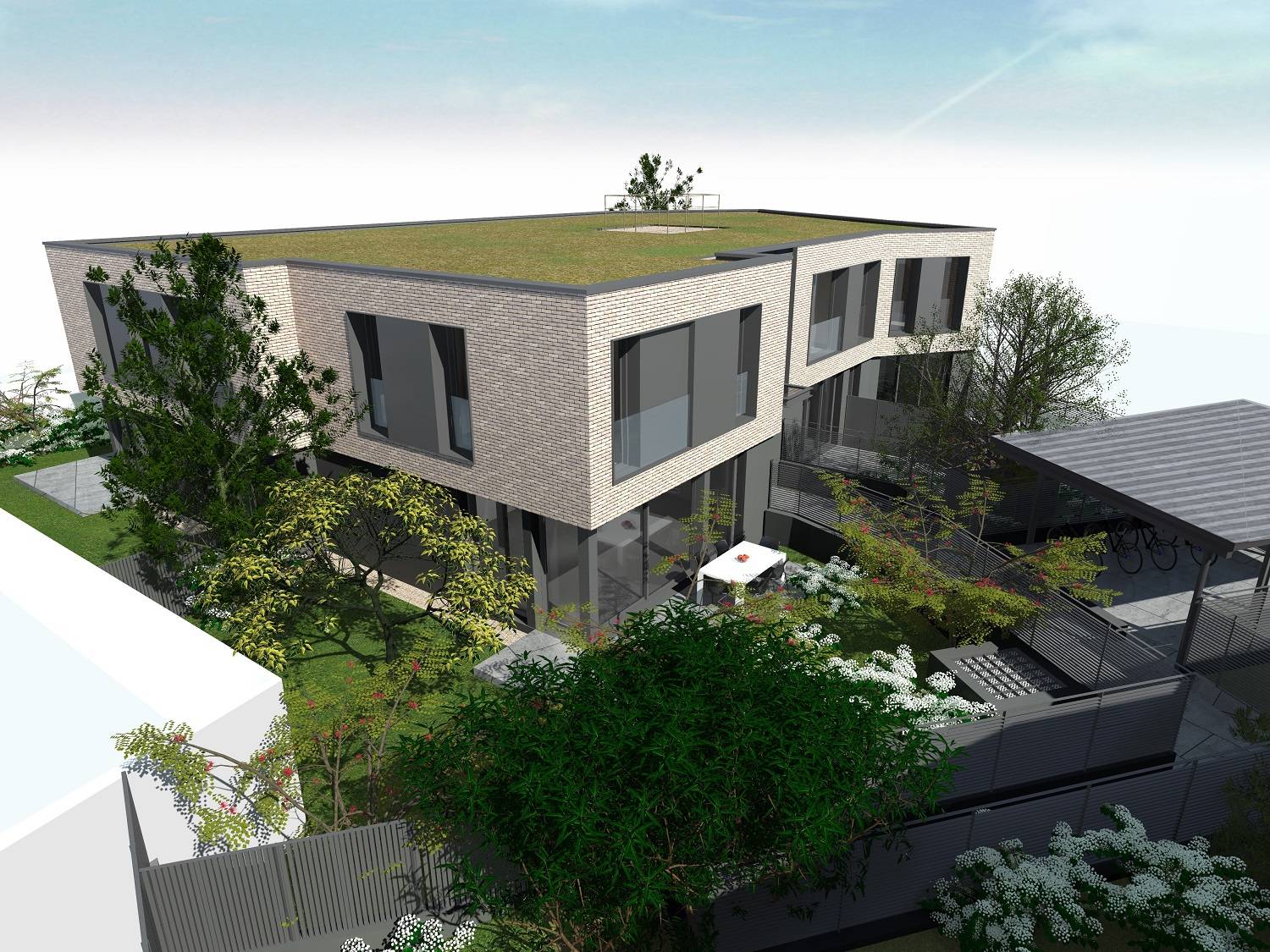 Appartement à vendre à Bordeaux – résidence neuve intimiste avec extérieurs et stationnements