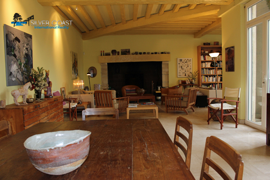 maison arcachon séjour volume