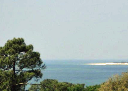 Vue panoramique bassin d'arcachon