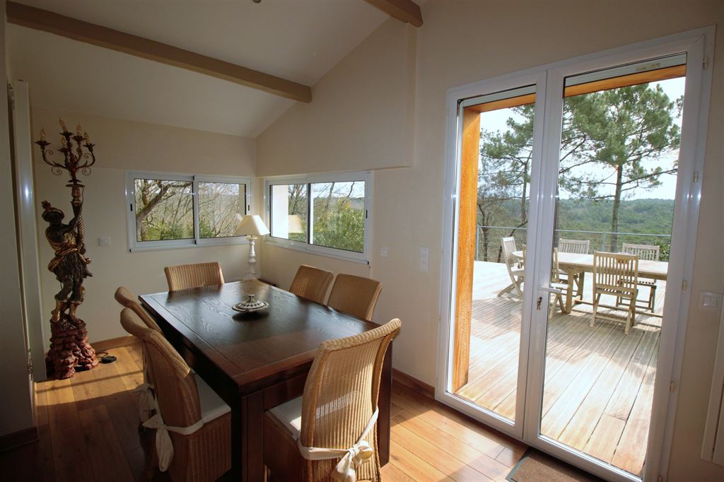 villa ensoleillé bardage bois