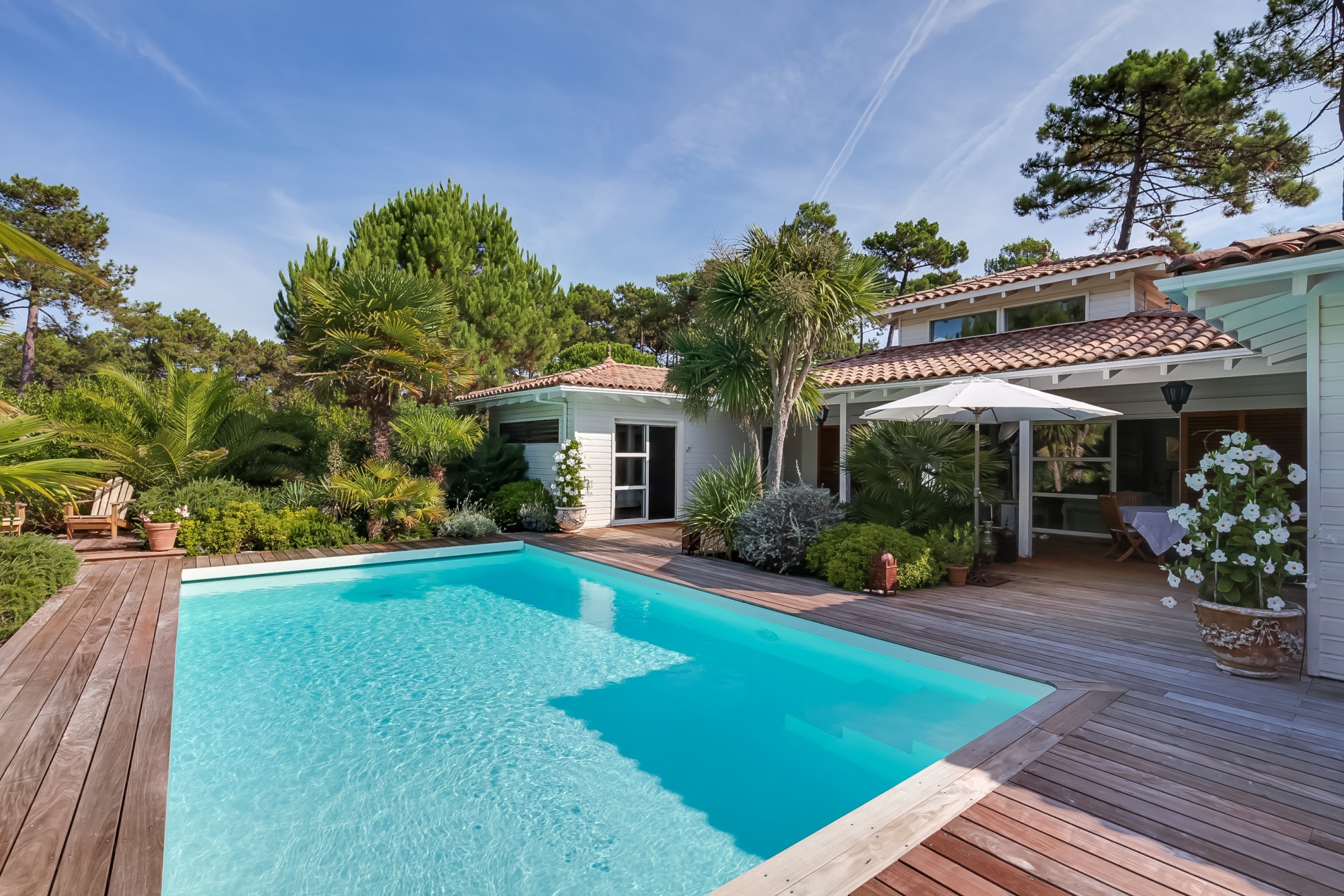 VILLA D'ARCHITECTE A VENDRE CAP FERRET AVEC PISCINE