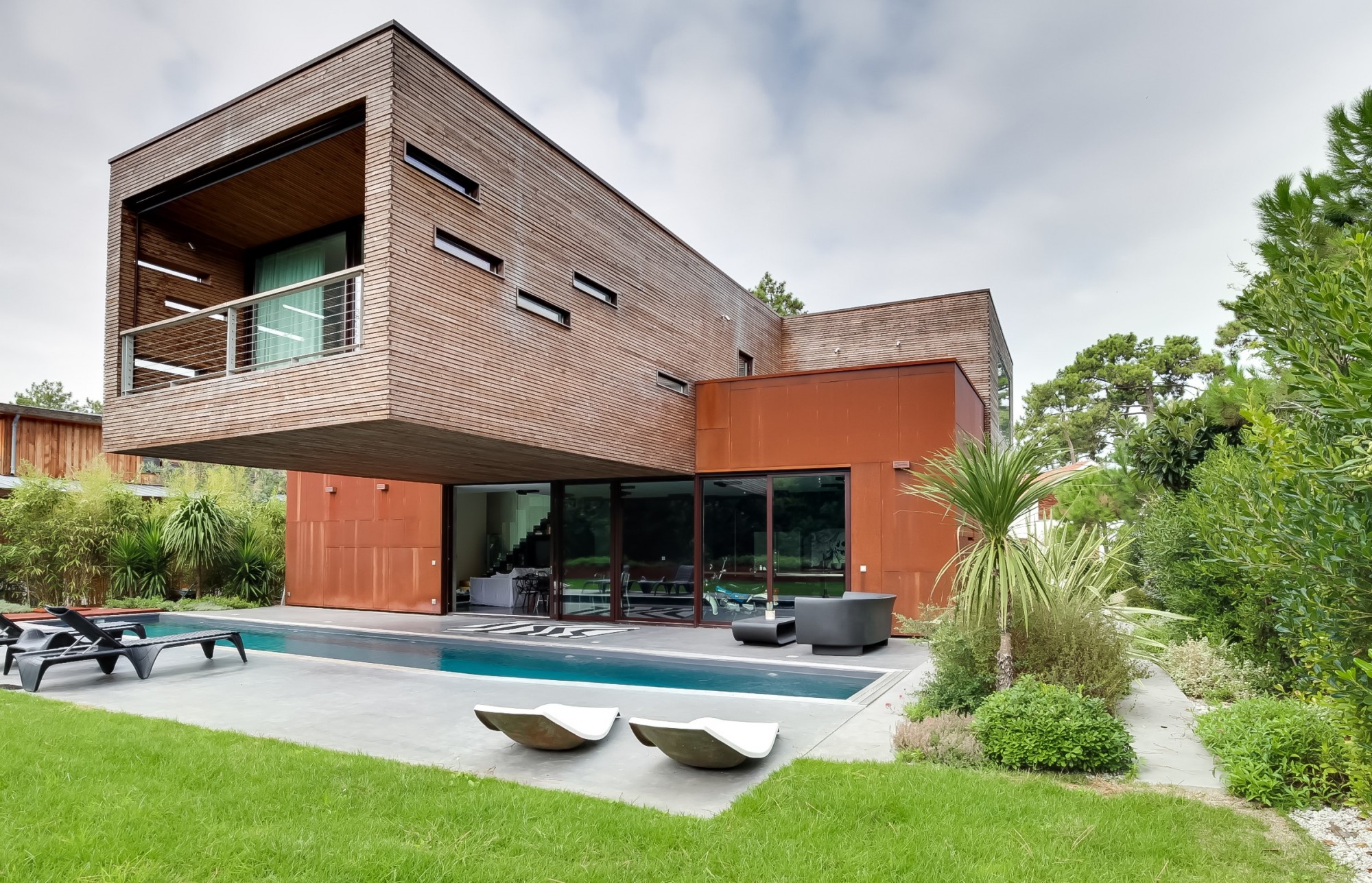 ARCACHON ABATILLES VILLA CONTEMPORAINE D'EXCEPTION A VENDRE