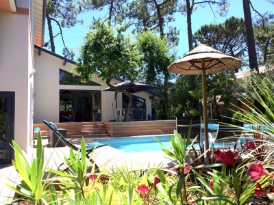 Acheter une villa récente à Arcachon avec piscine et 4 chambres