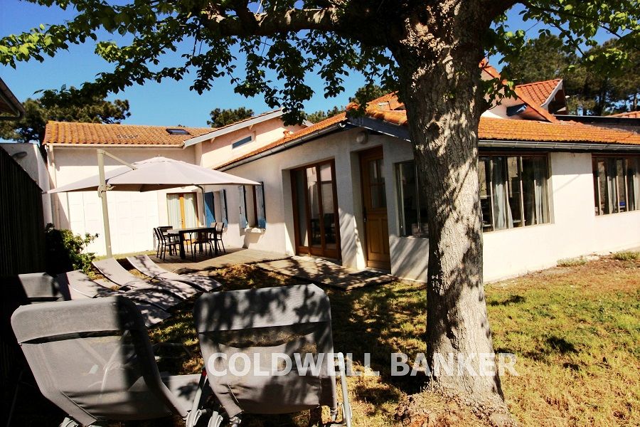 Location villa 4 chambres seconde ligne bassin - Cap-Ferret quartier ostréicole