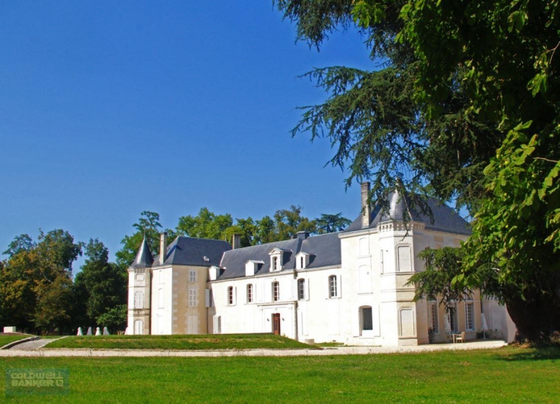 vente château rénové à Cognac avec partie vignoble