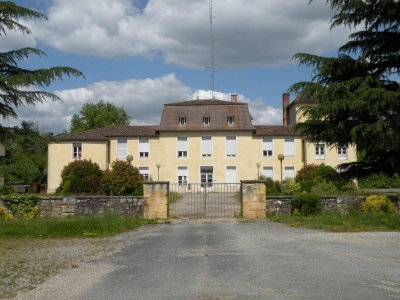 Chateau en pierre à vendre proche Bordeaux à Hostens sur une grande propriété