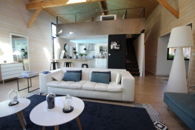 villa style loft moderne a vendre bassin d'arcachon