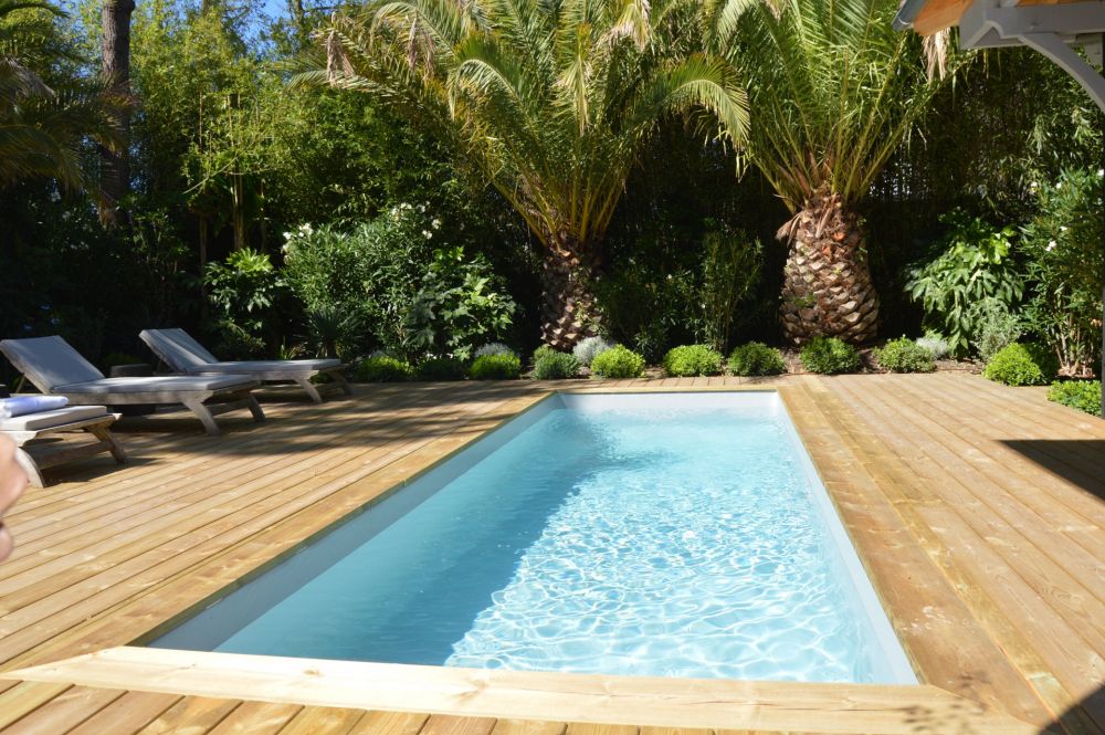 Vente villa d'architecte neuve en bois avec piscine CAP FERRET VILLAGE