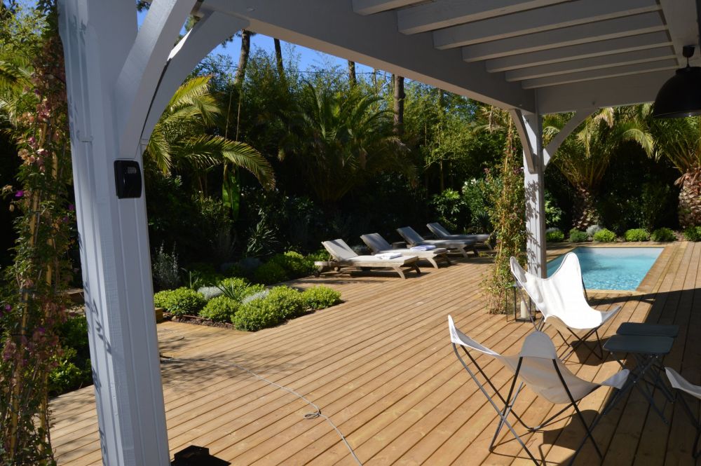 Achat villa en bois neuve 4 chambres avec piscine cap ferret 