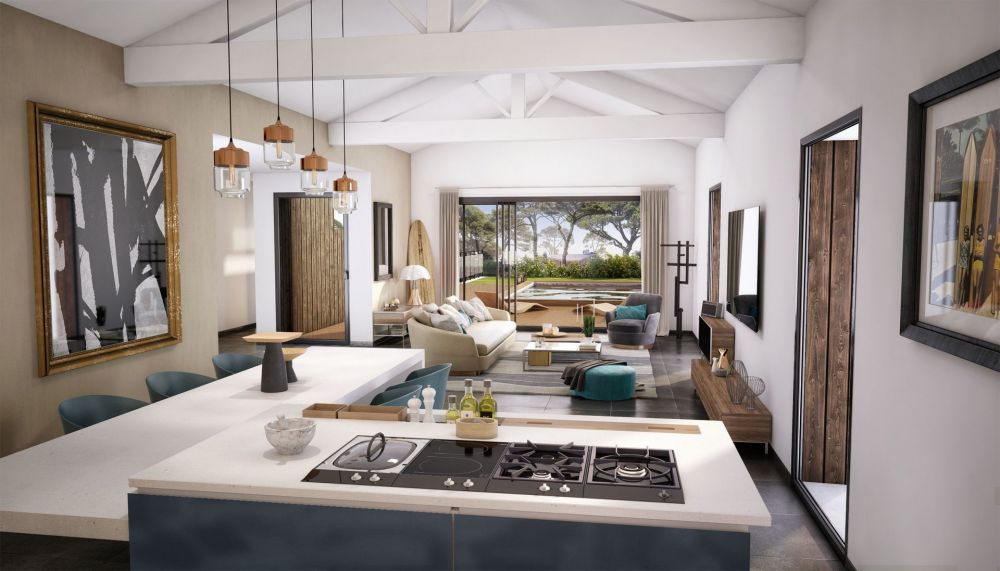 Magnifique projet maison neuve à vendre PYLA SUR MER