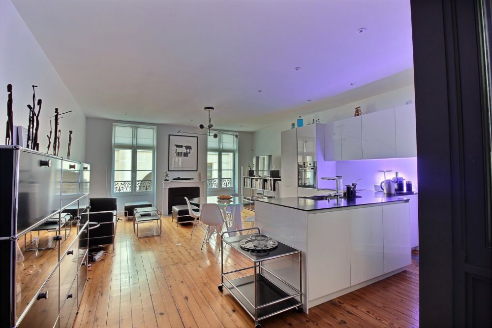 Achat superbe appartement T3 ancien rénové avec patios BORDEAUX