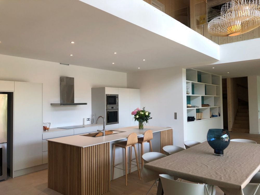 Villa contemporaine 6 chambres avec piscine - Cap Ferret Centre