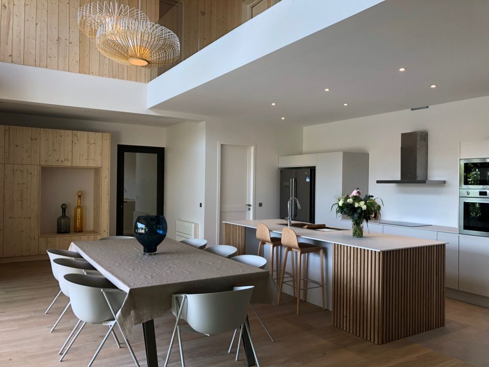 vente d'une villa neuve avec piscine au cap ferret