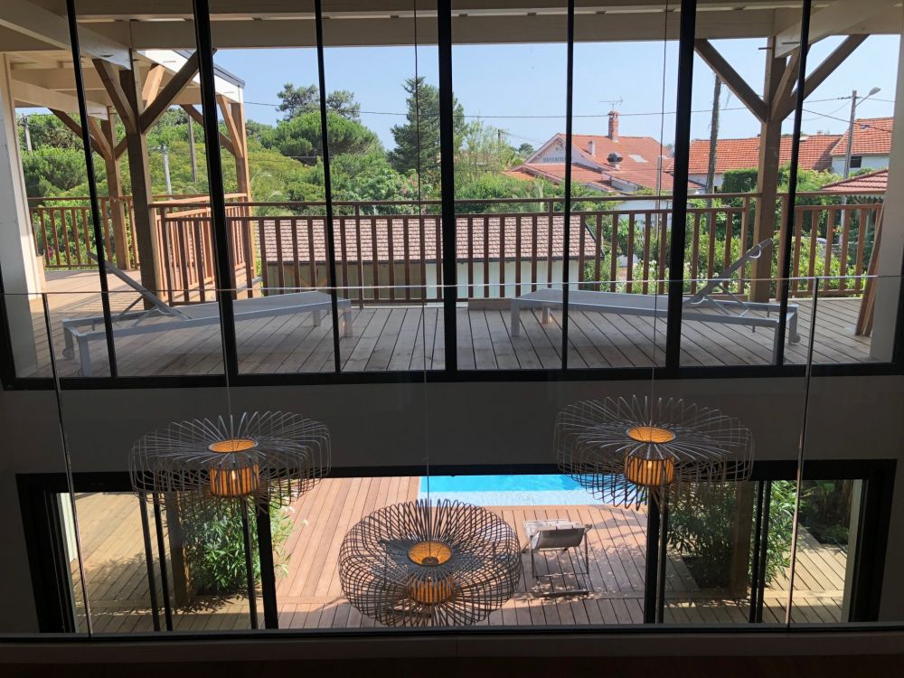 acquisition d'une villa neuve avec piscine au cap ferret