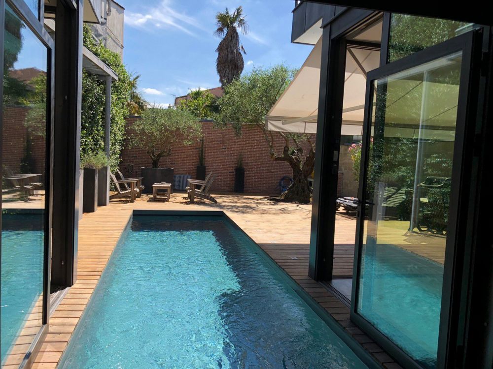 Superbe maison contemporaine avec piscine - Bordeaux Chartrons Jardin Public