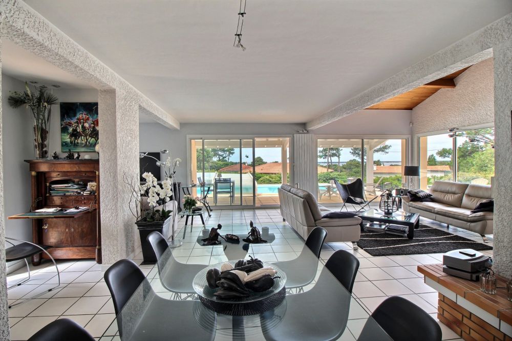 Achat villa d'architecte avec piscine vue mer à Pyla-Sur-Mer