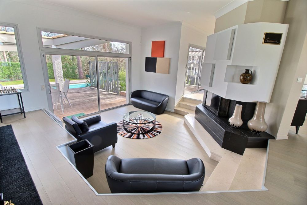 villa grands espaces arcachon